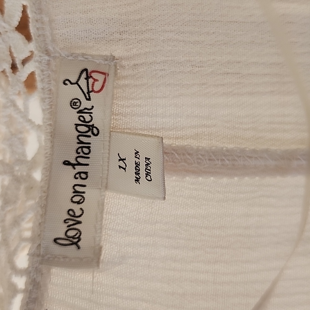 Cream and Black Boho Wrap - Picture 4 of 7